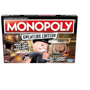 Hasbro Gaming Monopoly Game: Cheaters Edition Board Game Ages 8 and Up